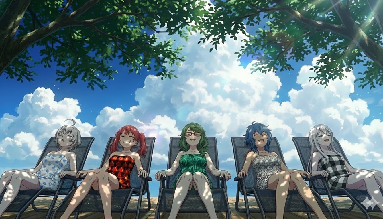 外気浴のイメージ