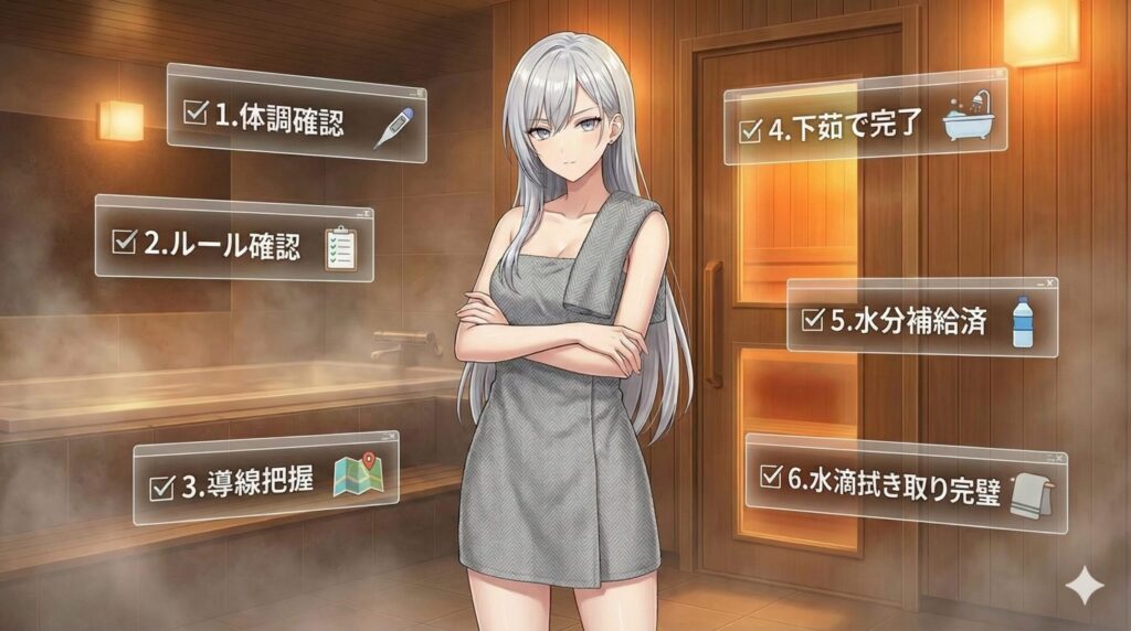 ６つのポイントのイメージ