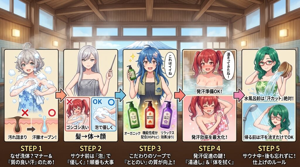 洗体のポイント総まとめ