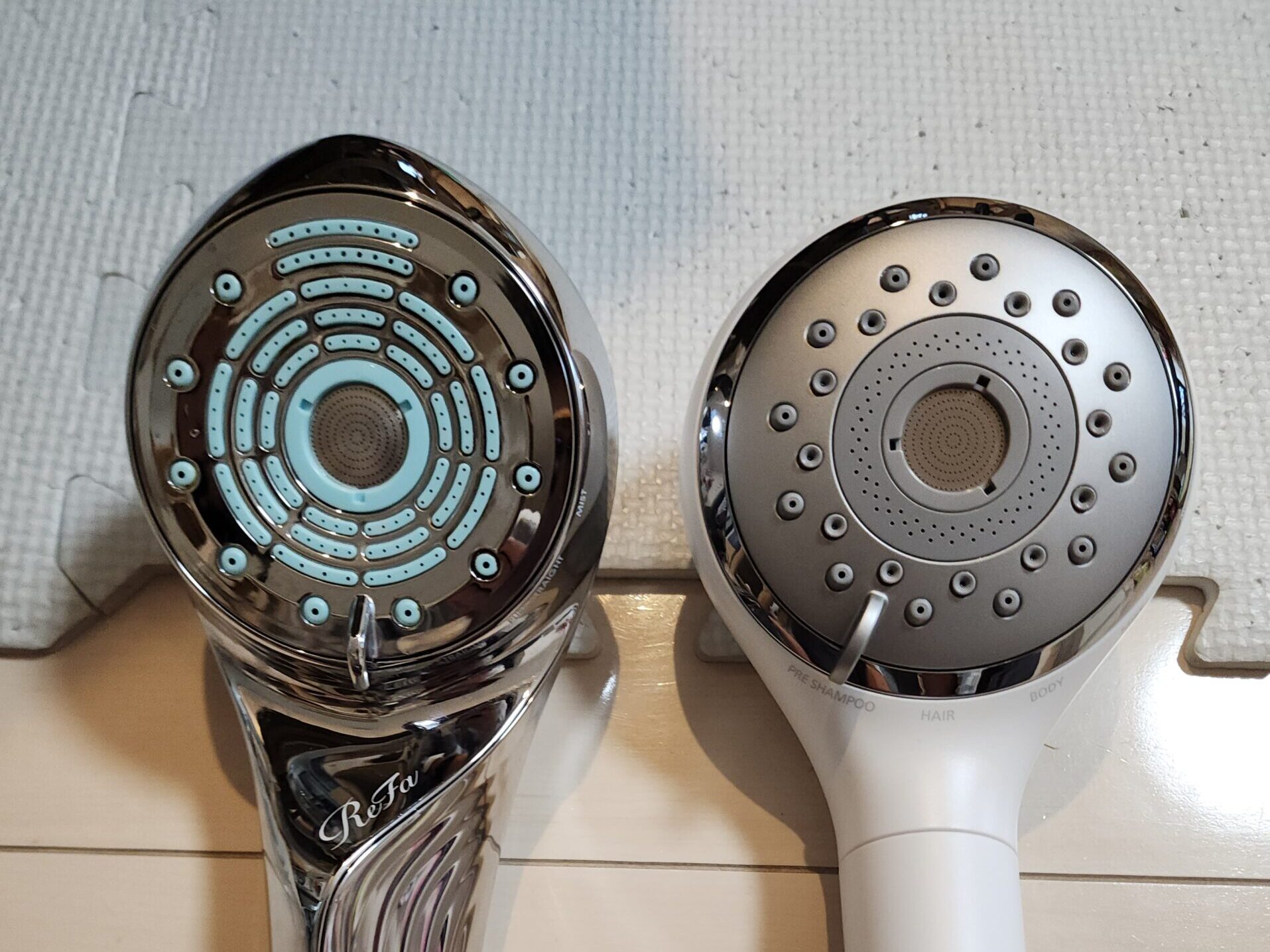 シャワーヘッドの比較