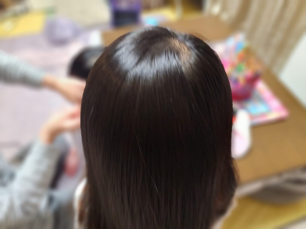 髪の艶のイメージ