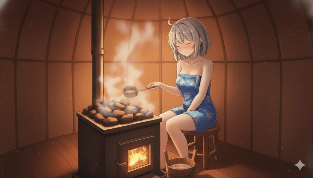 テントサウナのイメージ