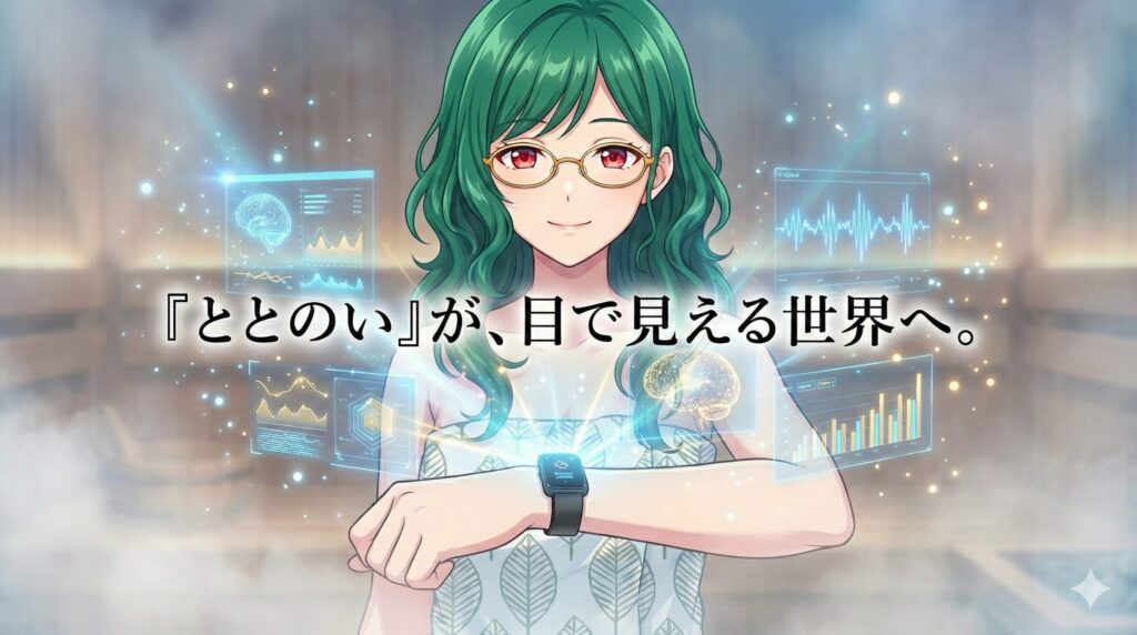 ととのいが、目で見える世界へ。