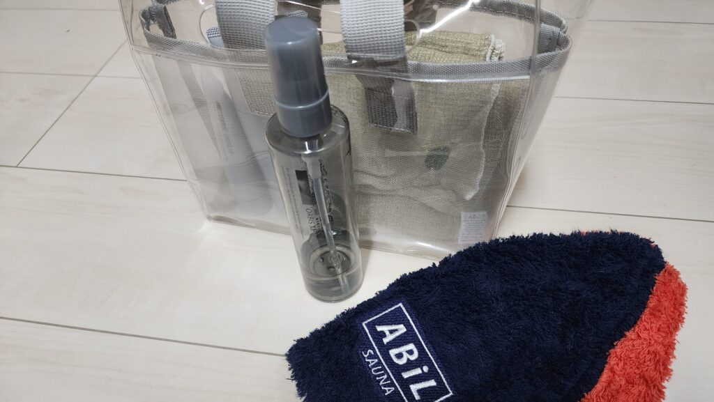 実際のスパバッグの画像