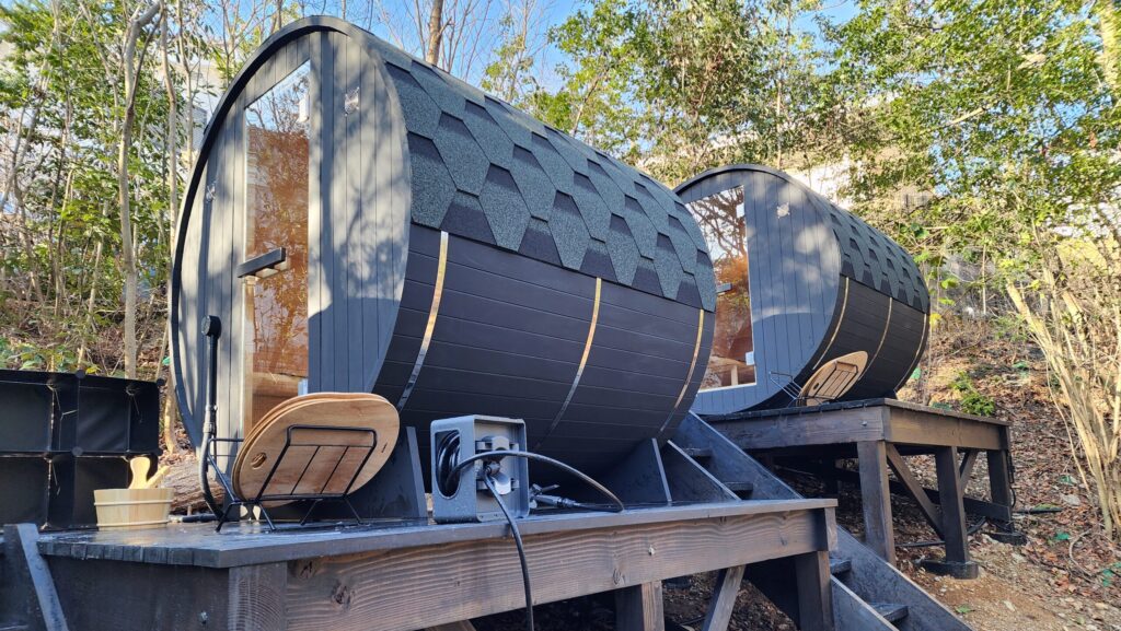 バレルサウナ外観