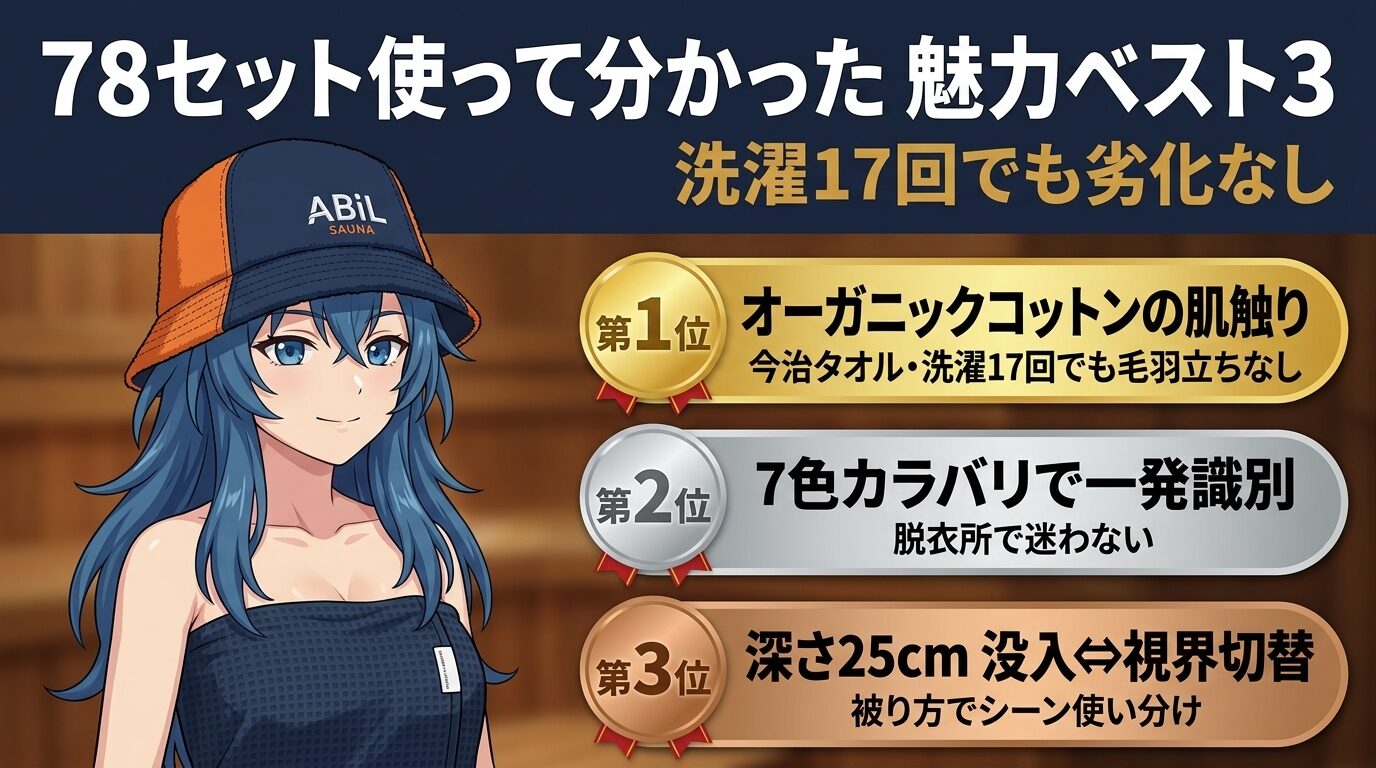 ABiL POCKET 魅力ベスト3
