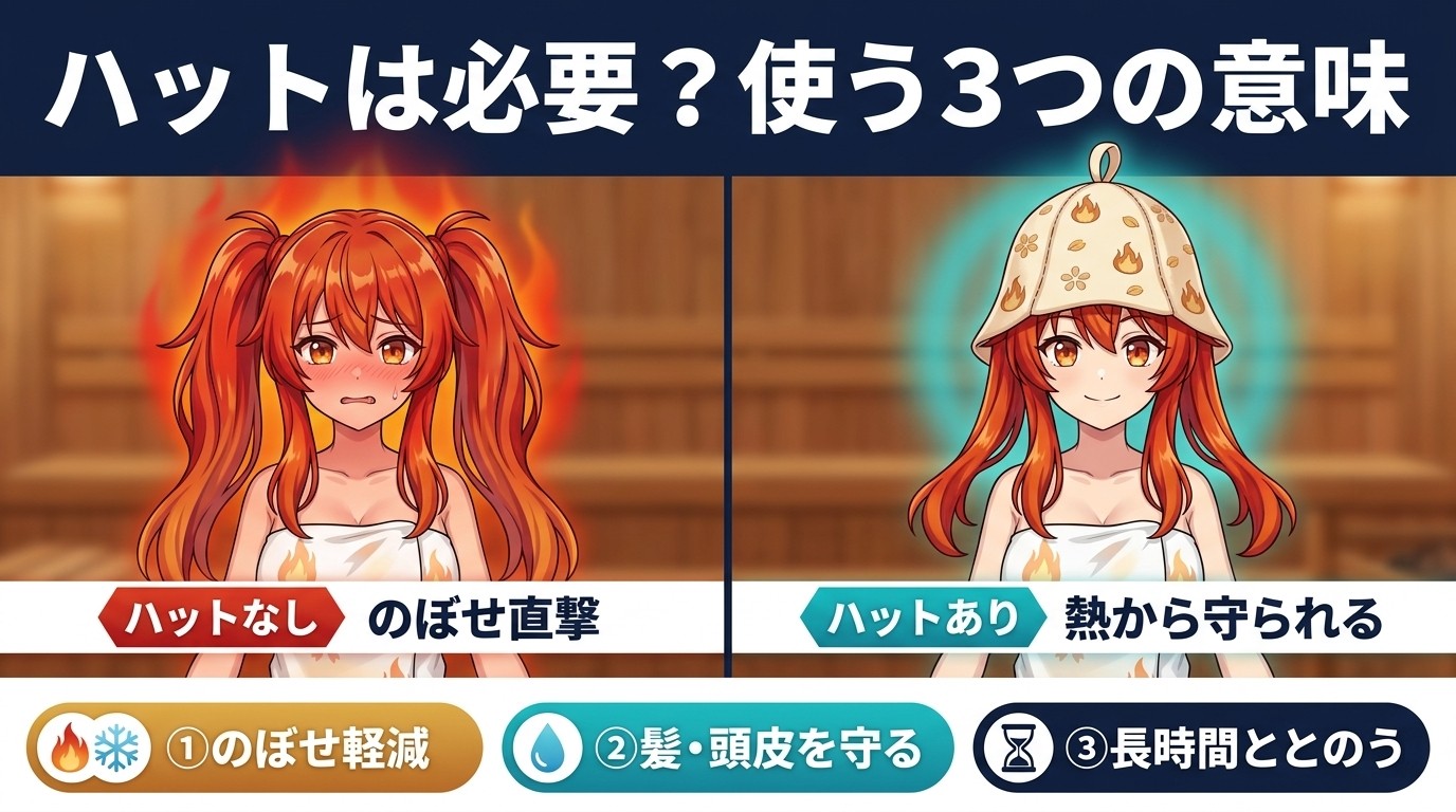 ハットの必要性と3つの意味