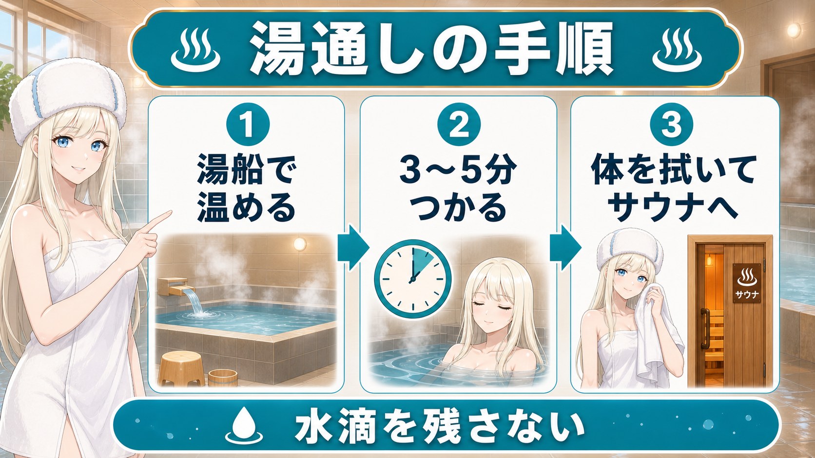 湯通しの手順